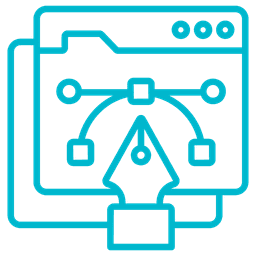 Graphic Designing icon hover